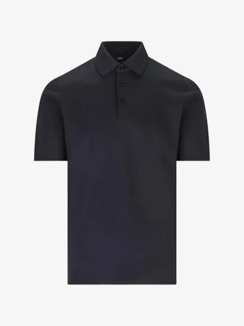 Herno short-sleeve polo shirt