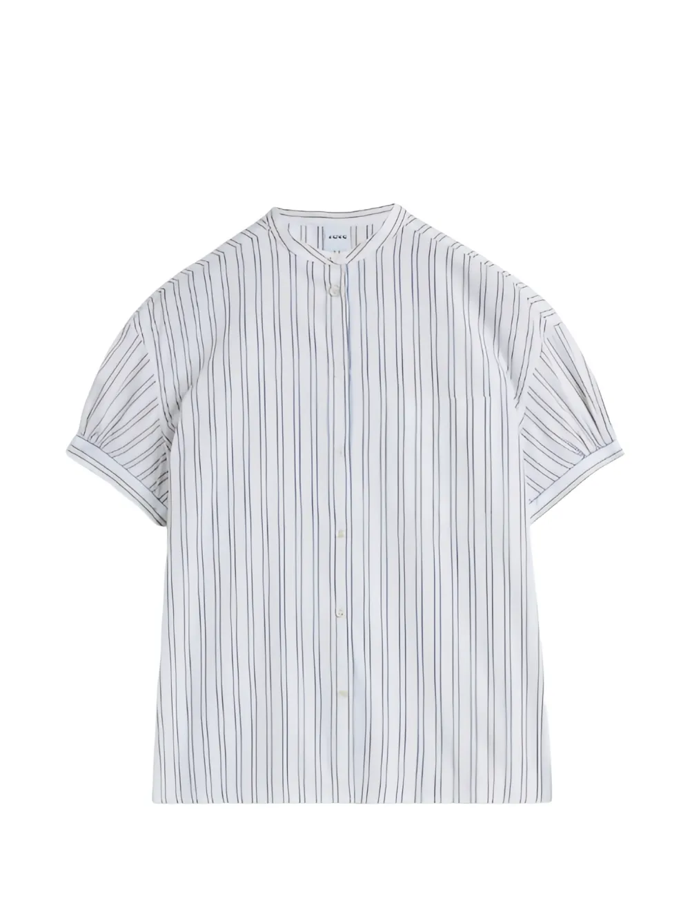 ASPESI striped short sleeves shirt - Bianco