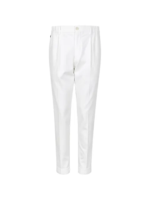 Gta pleated turn-up trousers