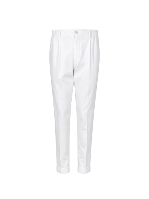 Gta pleated turn-up trousers