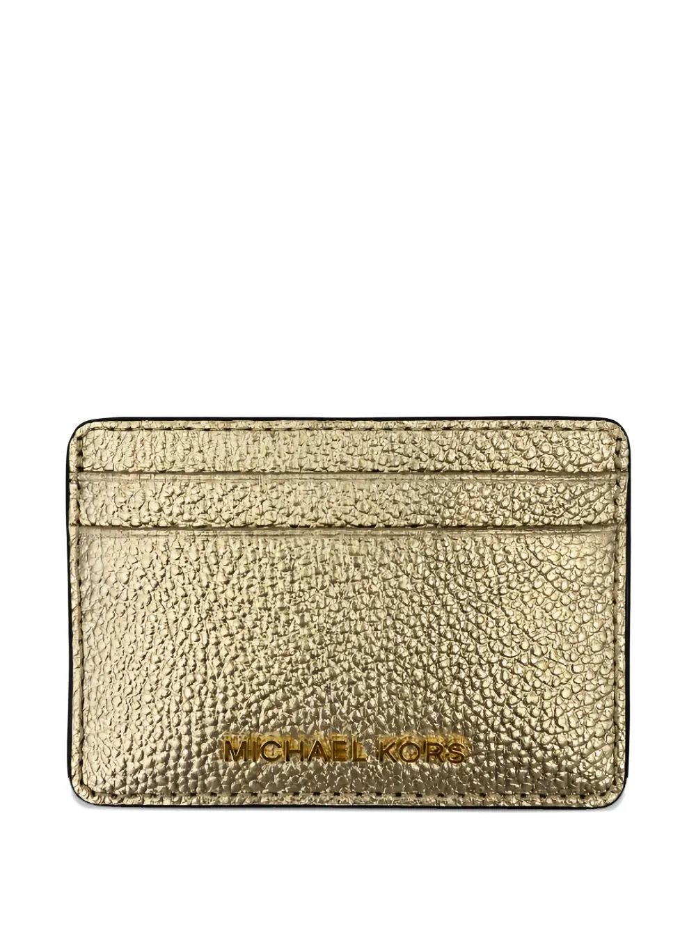 Michael Kors Portacarte con applicazione - Oro