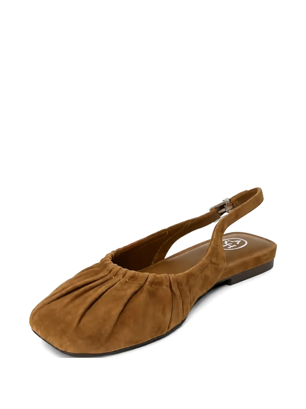 Ash Bibi ruched slingback ballet flats Bruin