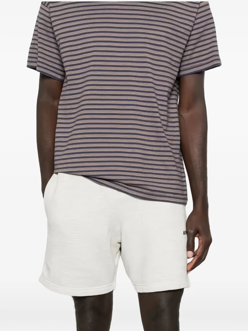  Autry Drawstring Shorts - Grey 
