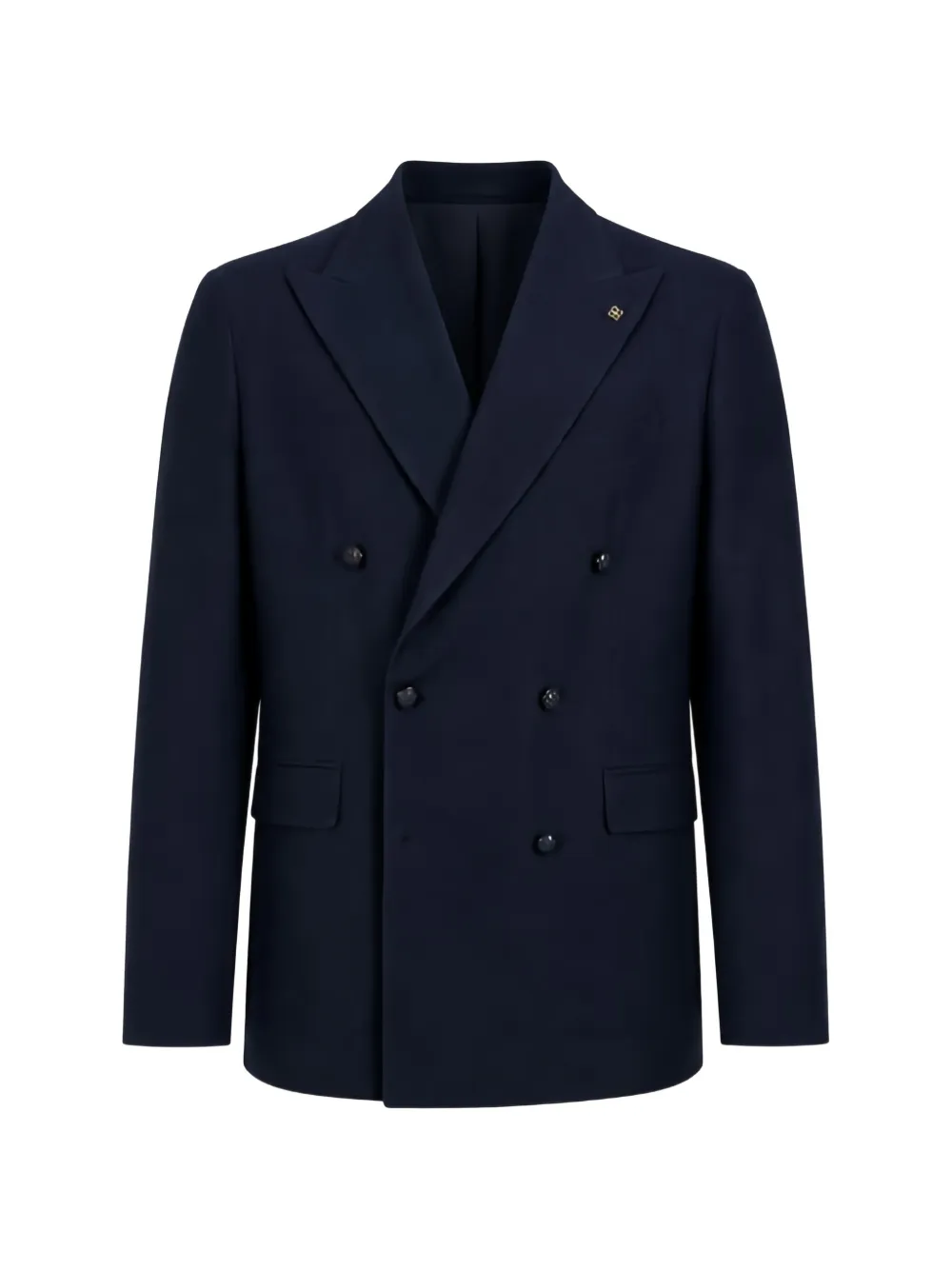 Tagliatore flap-pocket double-breasted blazer - Blu