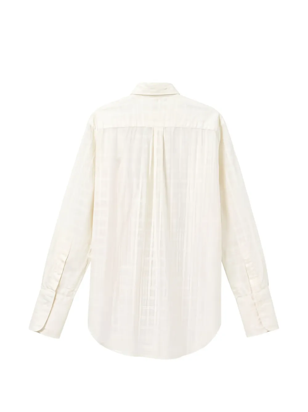 ASPESI Geruit overhemd Beige
