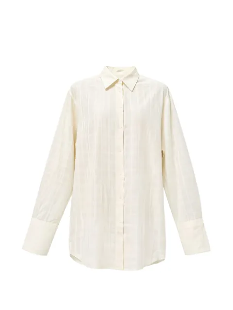 ASPESI check-pattern button-down shirt