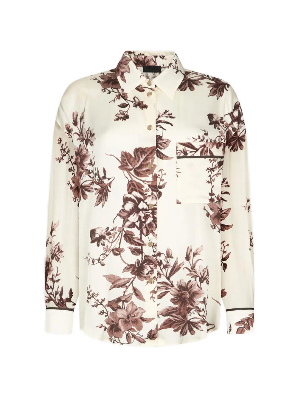 LIU JO printed satin shirt