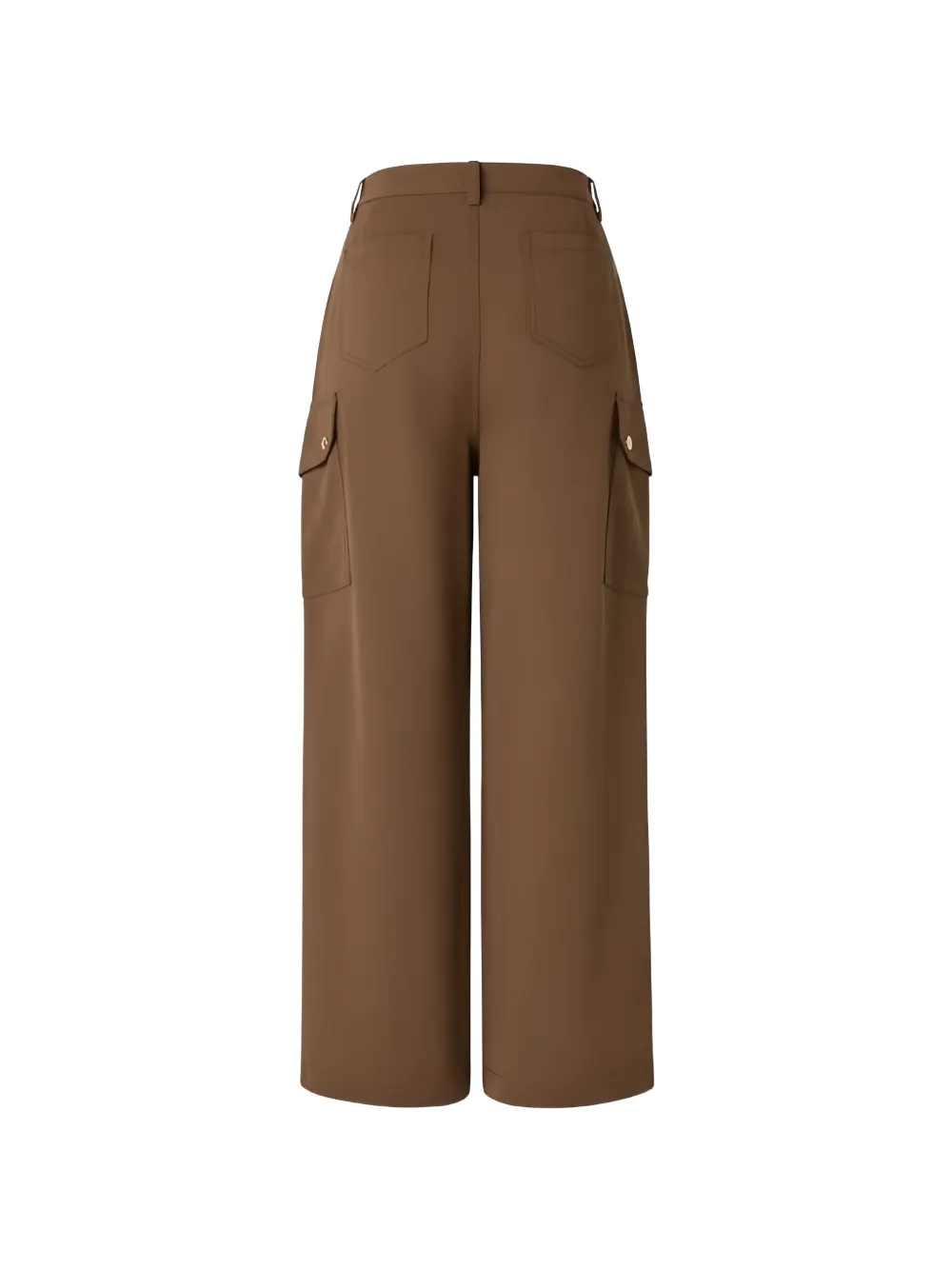 PINKO katoenen-broek met zijzakken Bruin