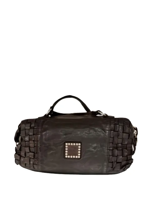 Campomaggi Rachele woven-leather shoulder bag