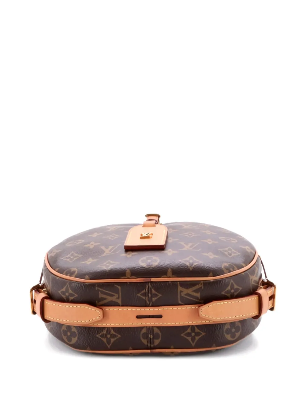 Pre-owned Louis Vuitton Boite Chapeau Souple Bag Monogram Canvas Mm Shoulder Bag In Brown