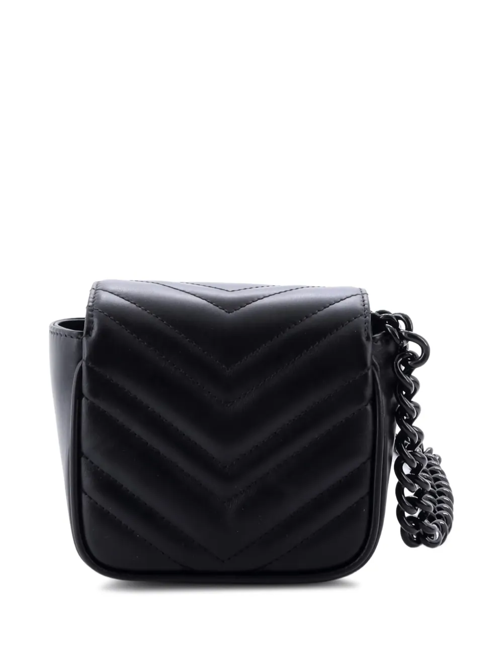 Gg Marmont Flap Matelasse Leather Mini Belt Bag