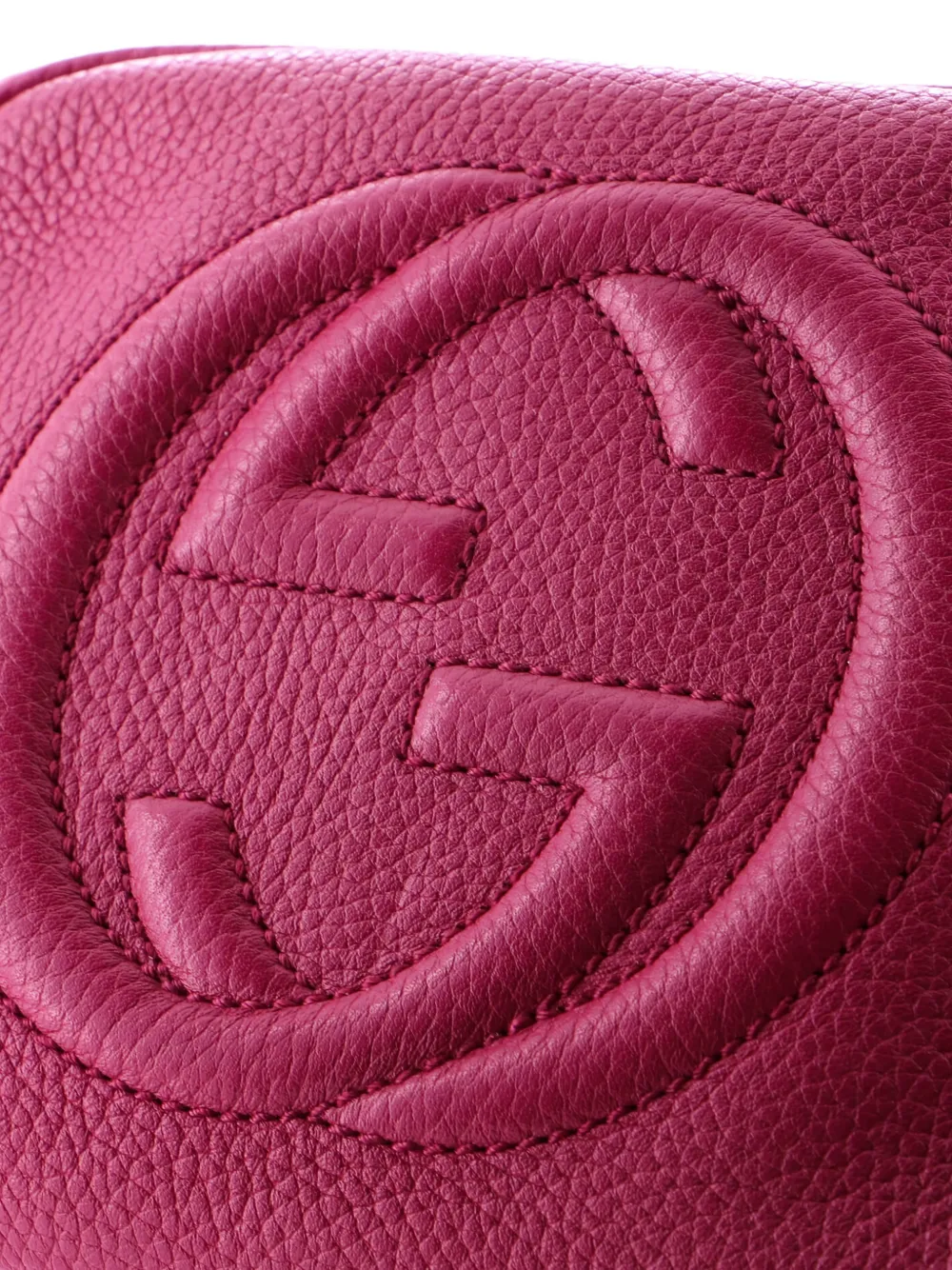 Gucci Pre-Owned Soho Disco Leather Small crossbody bag - Rosa