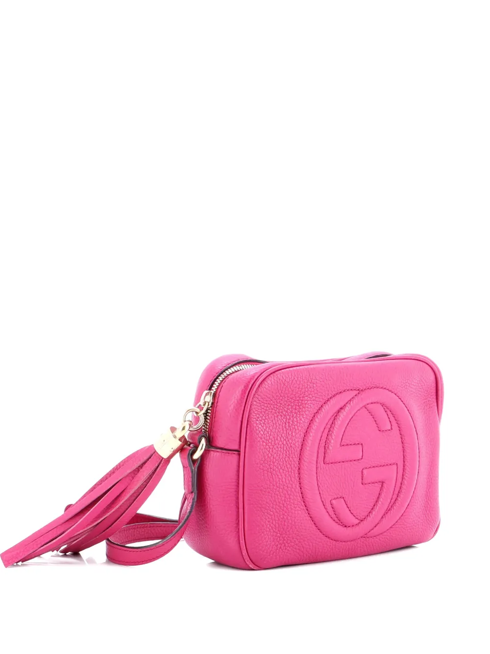 Gucci Pre-Owned Soho Disco Leather Small crossbody bag - Rosa