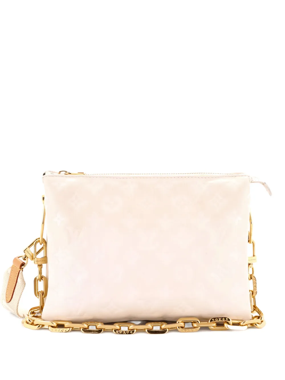 Louis Vuitton Pre-Owned Coussin Bag Monogram Embossed Lambskin PM crossbody bag - Toni neutri