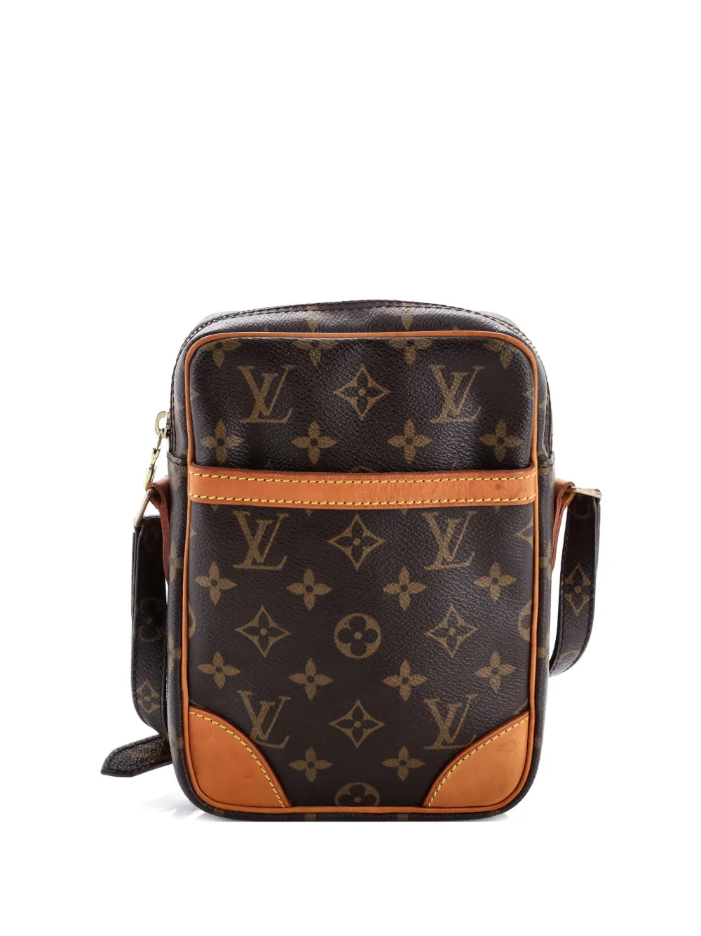 Louis Vuitton Pre-Owned Danube Handbag Monogram Canvas crossbody bag - Brown