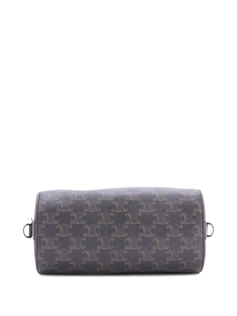 Roller Messenger Bag Triomphe Coated Canvas Medium Crossbody Bag