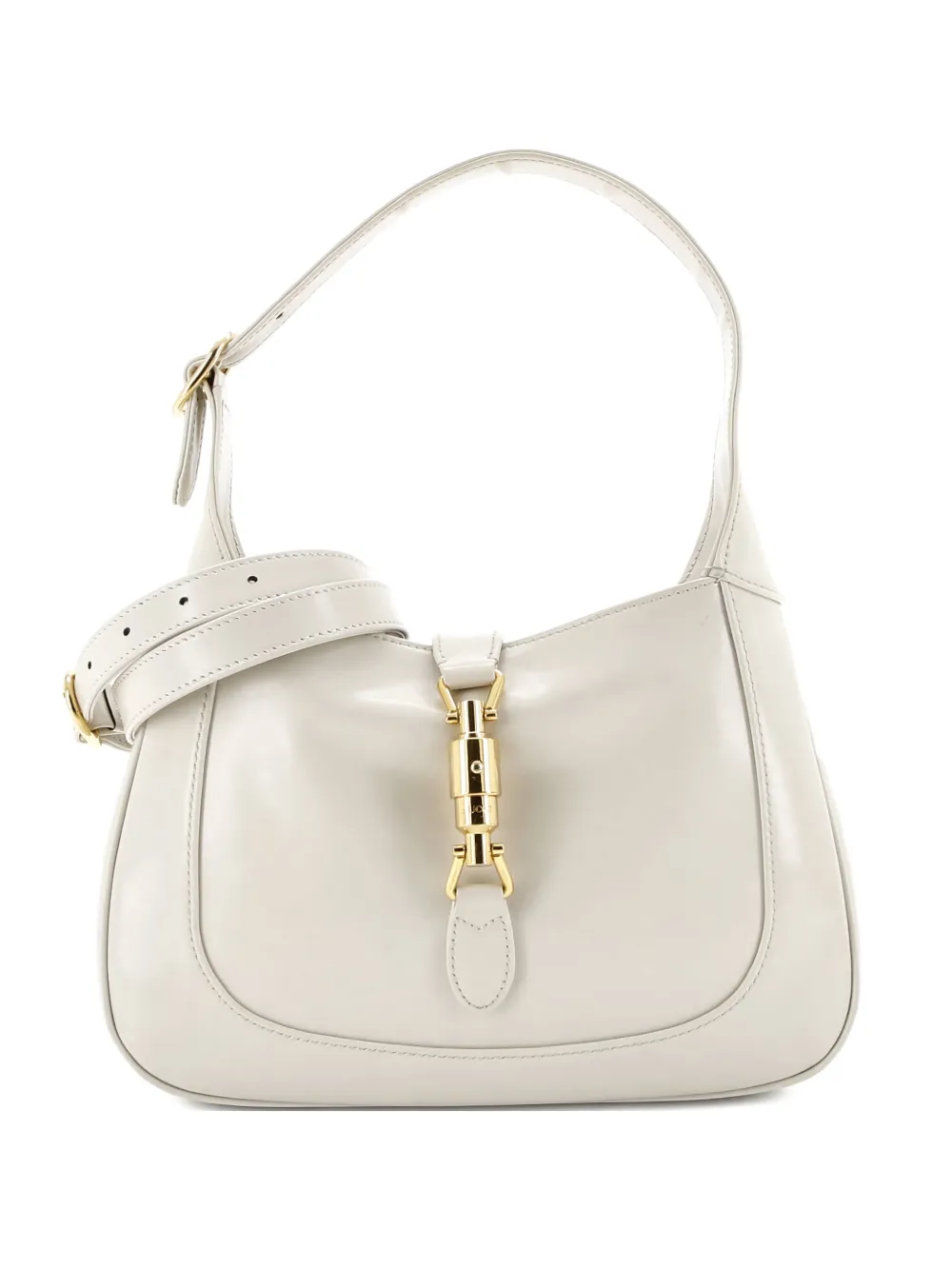 Gucci Pre-Owned Jackie 1961 Leather Small hobo bag - Bianco