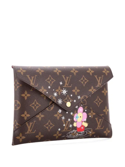 Louis Vuitton Pre-Owned bolsa de mano Kirigami Pochette Set Limited Edition Vivienne Xmas Monogram Canvas