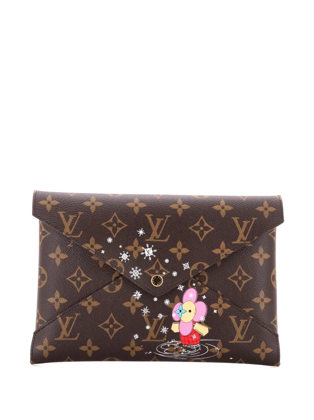 Louis Vuitton Pre-Owned bolsa de mano Kirigami Pochette Set Limited Edition Vivienne Xmas Monogram Canvas | Estilos de archivo | Image 2