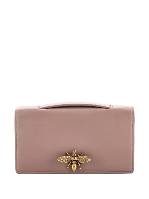 Christian Dior Pre-Owned Bee Leather clutch bag