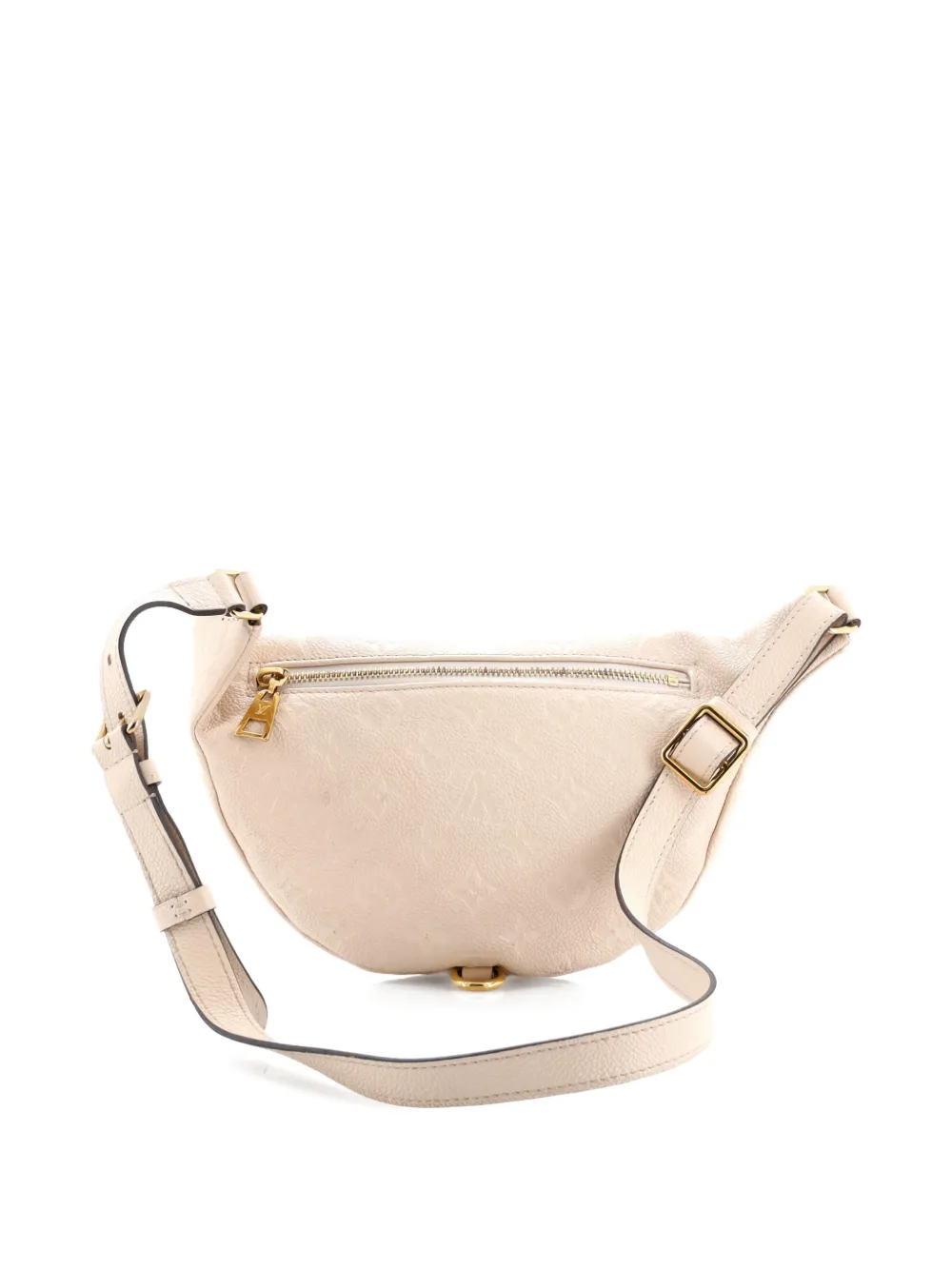 Pre-owned Louis Vuitton Bum Bag Monogram Empreinte Leather Belt Bag In Neutral