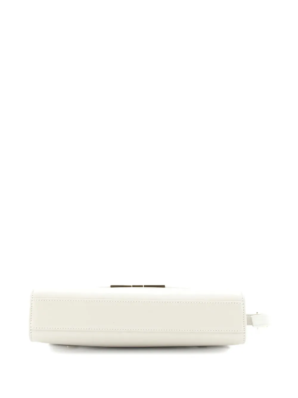 SAINT LAURENT Pre-owned Manhattan Leather Small Shoulder Bag In Neutral