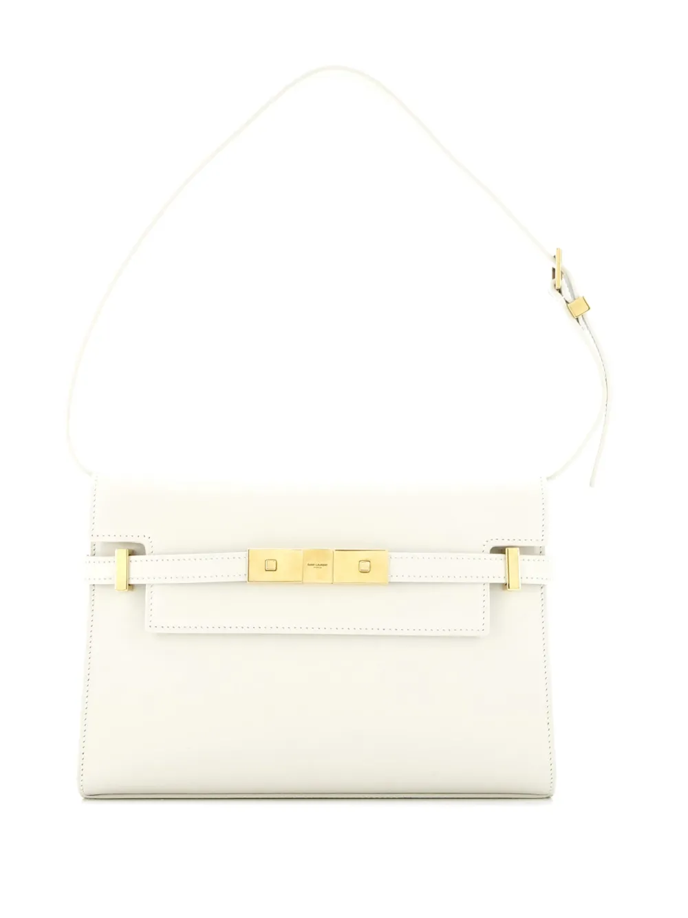 Saint Laurent Pre-Owned Manhattan Leather Small shoulder bag - Nude