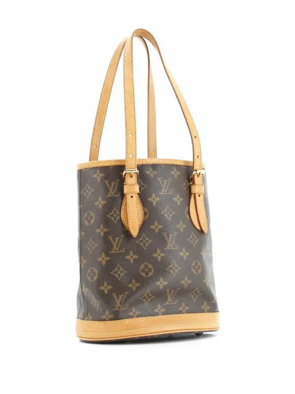 Louis Vuitton Pre-Owned モノグラム バケットバッグ プチ | ブラウン