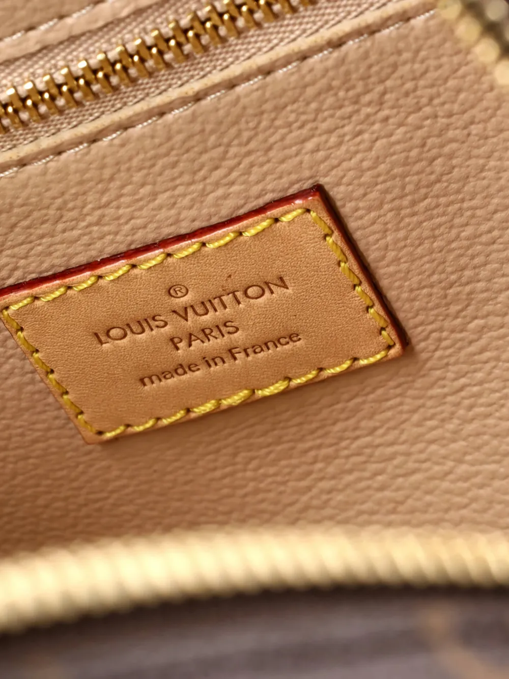 LOUIS VUITTON Pre-owned Cosmetic Nm Monogram Canvas Gm Pouch In Brown