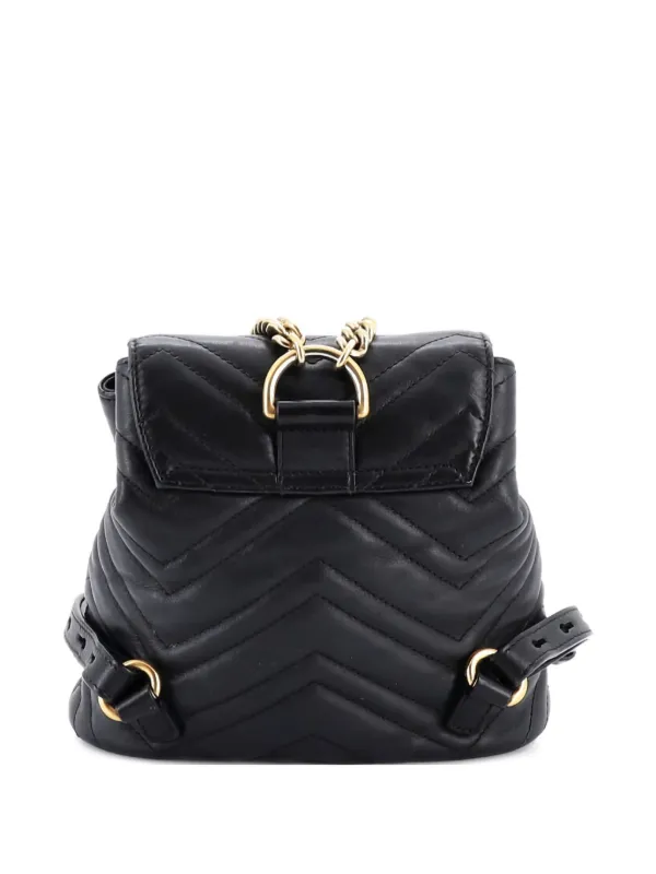 Gucci Pre-Owned GG Marmont Drawstring Matelasse Leather Mini  display picture 1