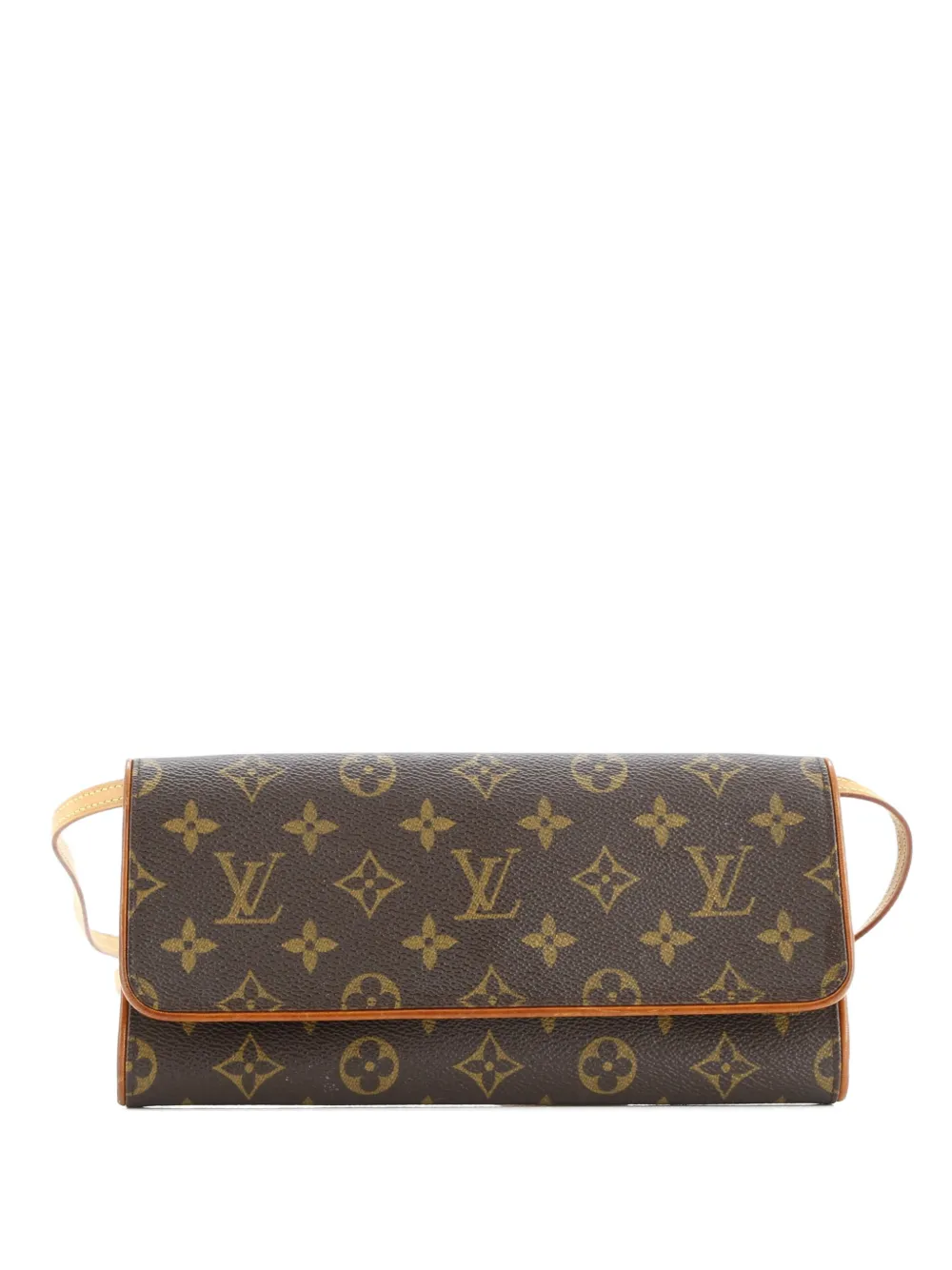 Louis Vuitton Pre-Owned Twin Handbag Monogram Canvas GM crossbody bag - Marrone