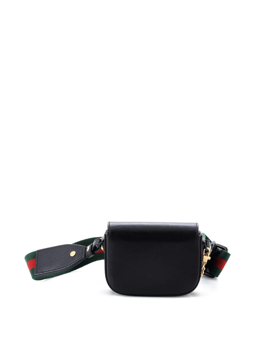 Horsebit 1955 Flap Wallet With Strap Leather Crossbody Bag