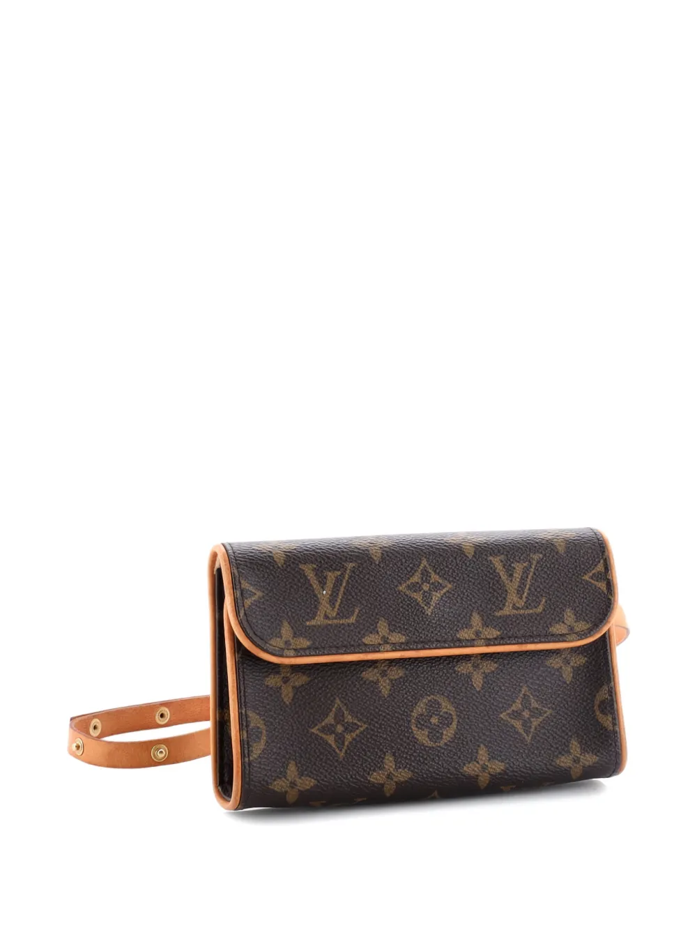 Pre-owned Louis Vuitton Florentine Waist Bag Monogram Canvas Belt Bag In Brown