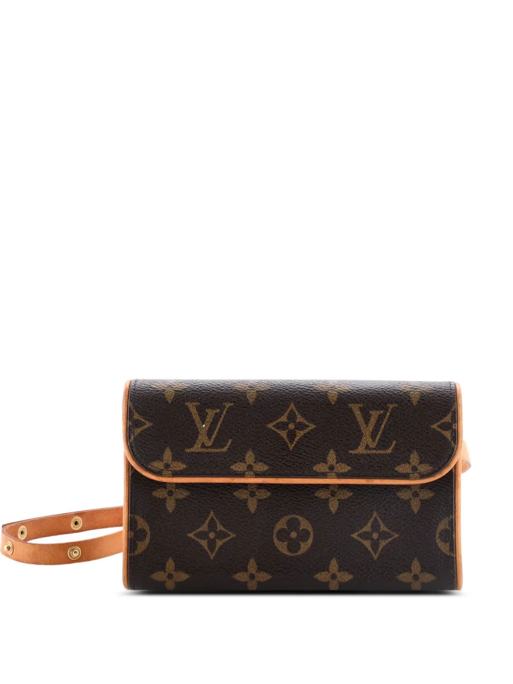 Louis Vuitton Pre-Owned Florentine Waist Bag Monogram Canvas belt bag - Marrone
