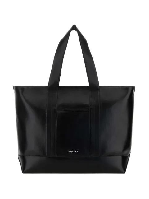 Alexander McQueen leather tote bag