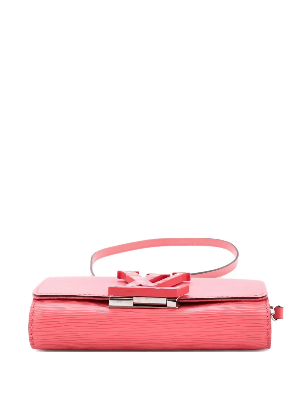 Pre-owned Louis Vuitton Louise Shoulder Bag Epi Leather Pm Crossbody Bag In Pink