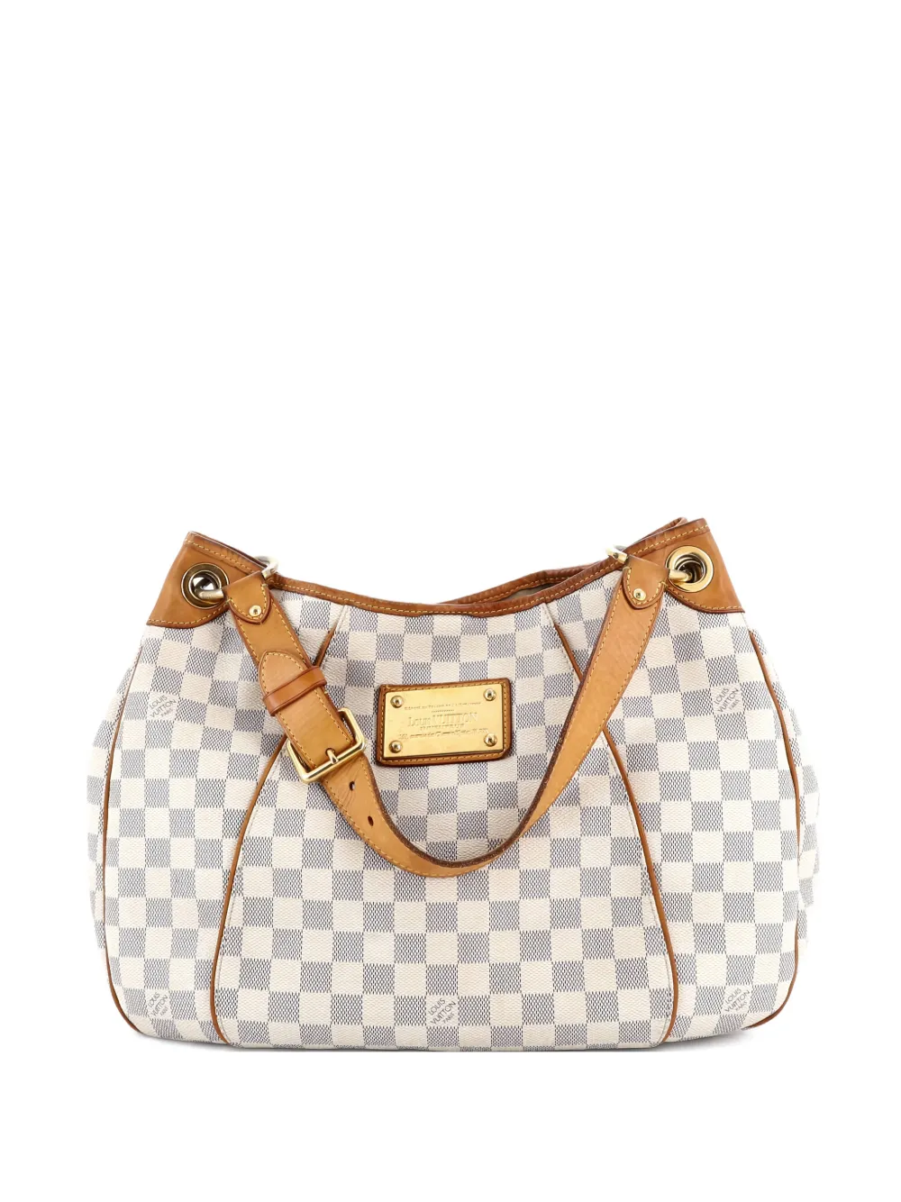 Louis Vuitton Pre-Owned Galliera Handbag Damier PM hobo bag - Bianco