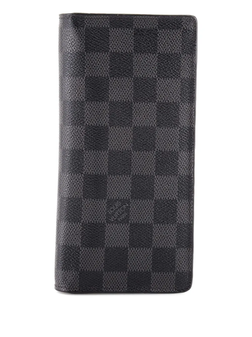 Louis Vuitton Pre-Owned Brazza Wallet Damier Graphite small wallets - Nero
