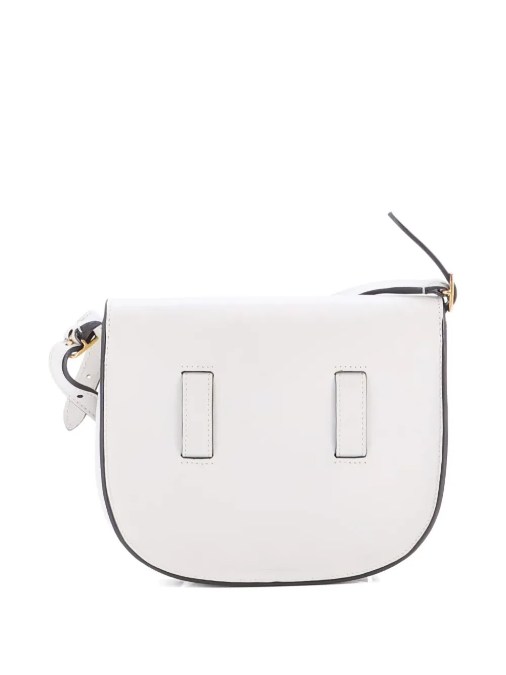 Pre-owned Celine Symmetrical Shoulder Bag Leather Mini Crossbody Bag In Gray