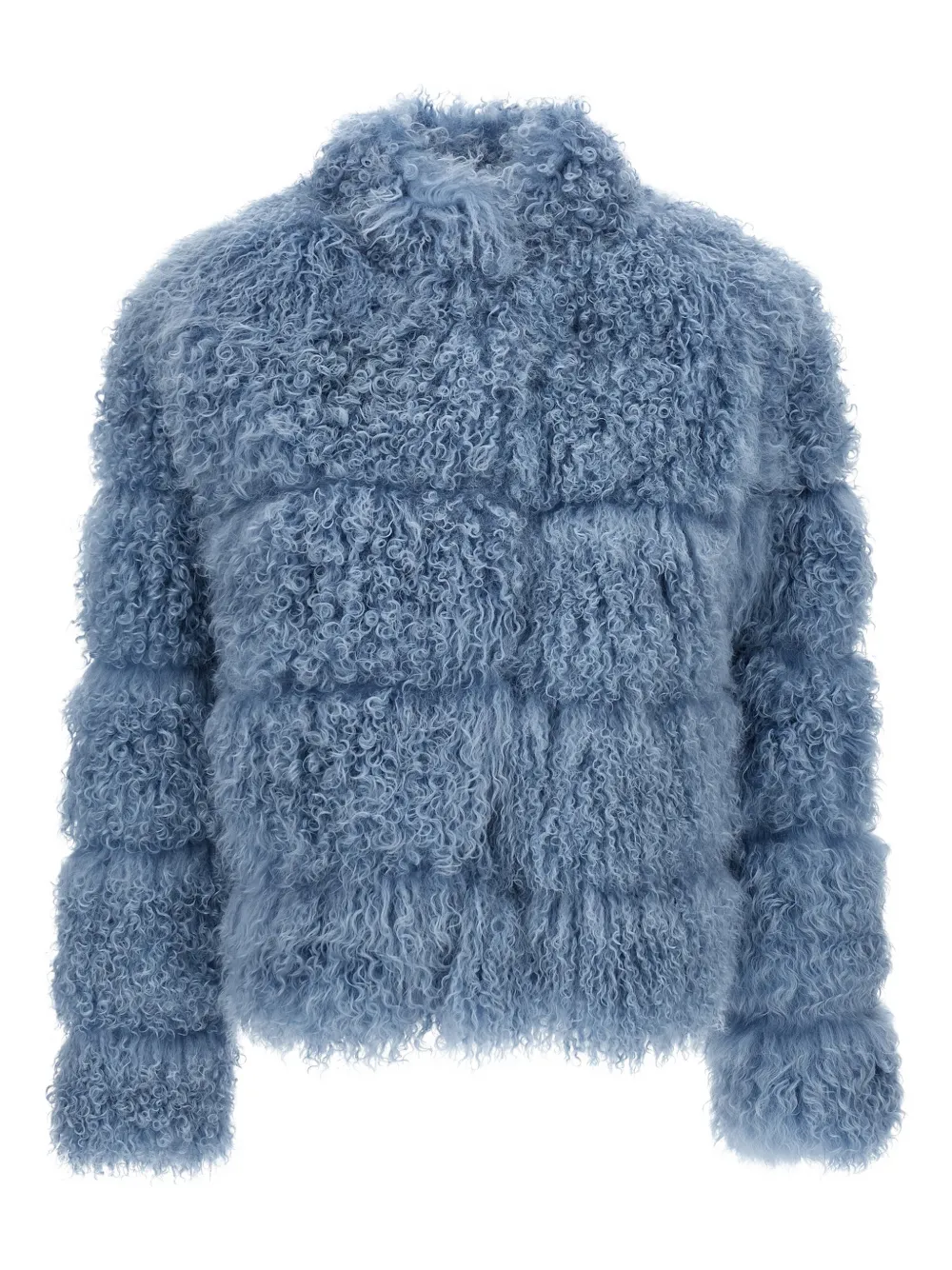 Simonetta Ravizza shearling jacket | Blue | Image 1
