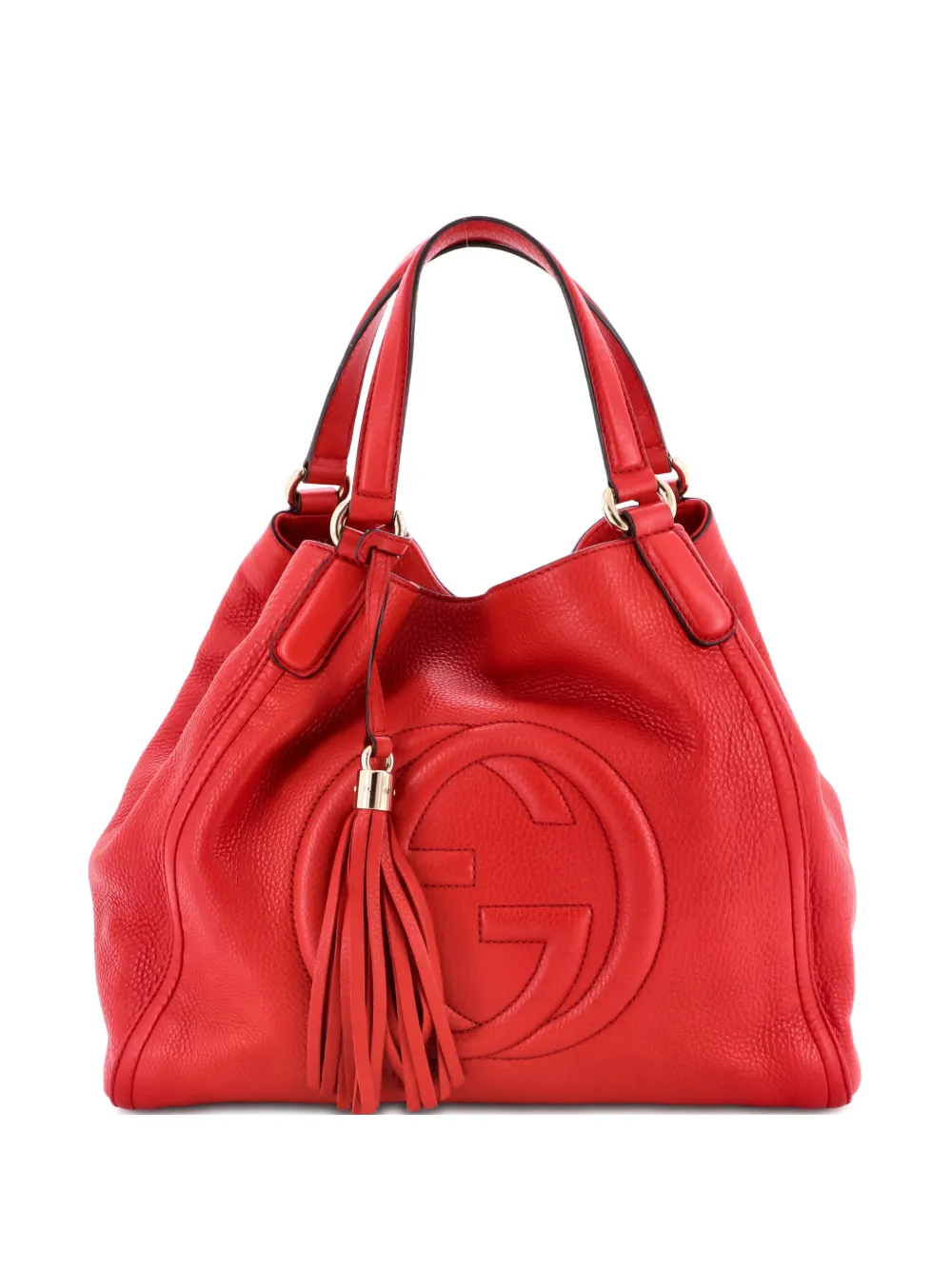 Gucci Pre-Owned Soho Leather Medium shoulder bag - Rosso