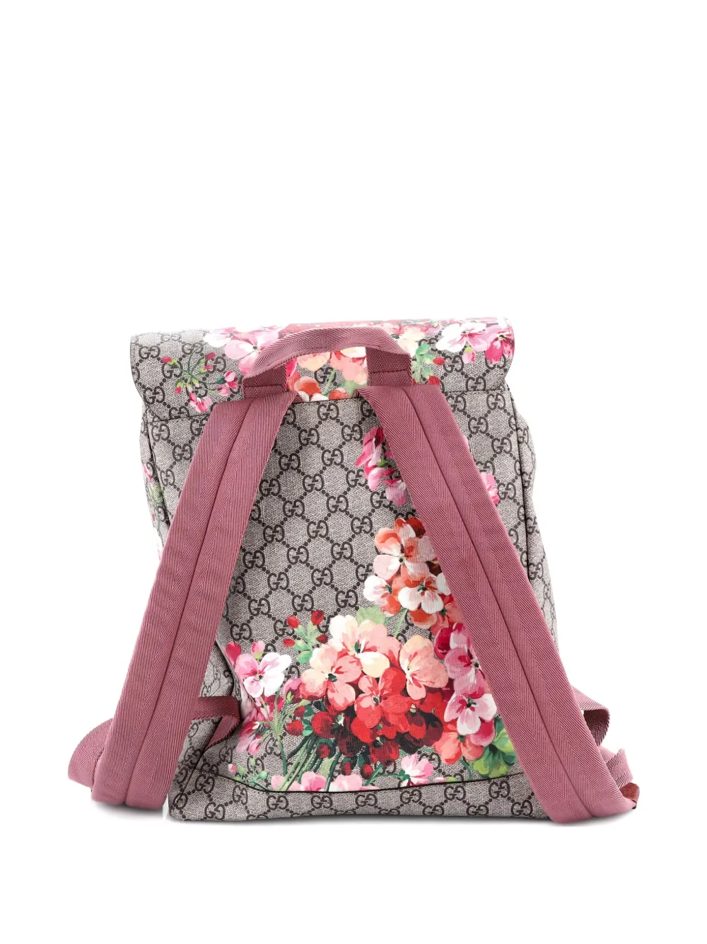 Gucci Pre-Owned Buckle Blooms Print GG Coated Canvas Medium backpack | Pre-Owned | Image 2