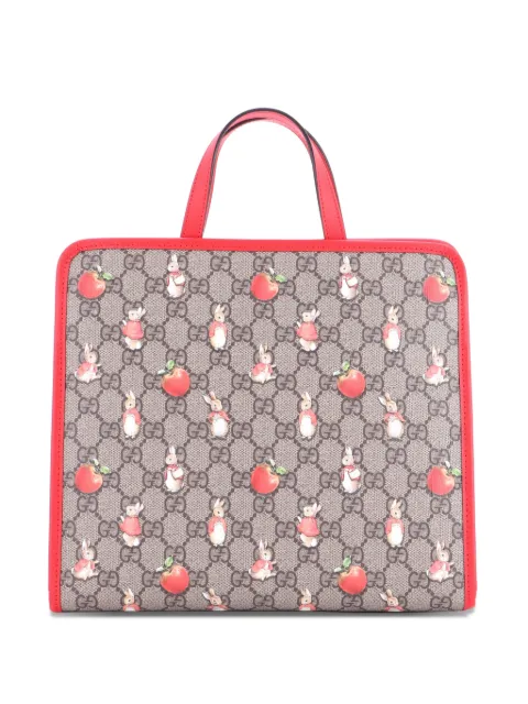 Gucci Pre-Owned x Peter Rabbit Kid's Printed GG Coated Canvas tote bag