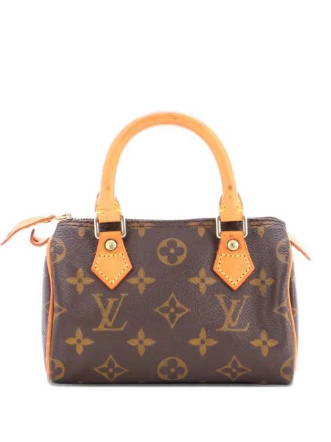 Louis Vuitton Pre-Owned Speedy Mini HL Handbag Monogram Canvas satchel