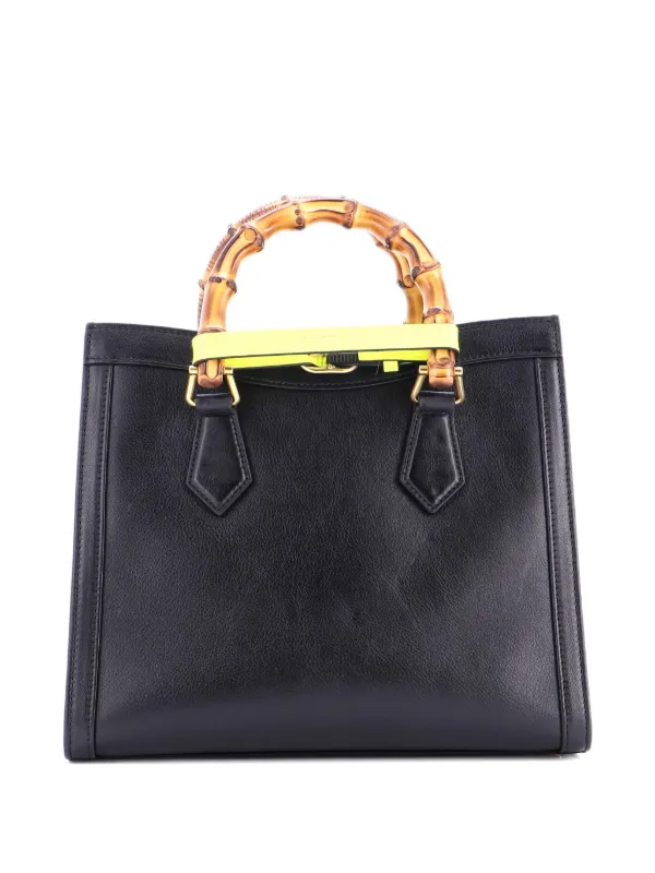 Gucci Pre-Owned ダイアナ NM バンブーハンドル レザー スモール 