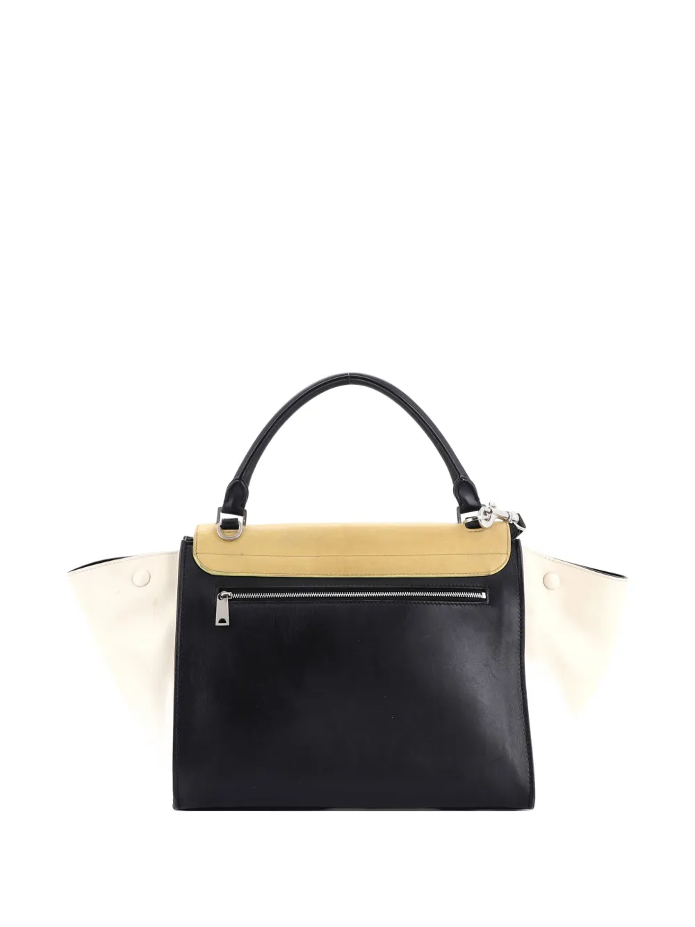 Celine Pre-Owned Tricolor Trapeze Bag Leather Medium satchel | Pre-Owned | Image 2
