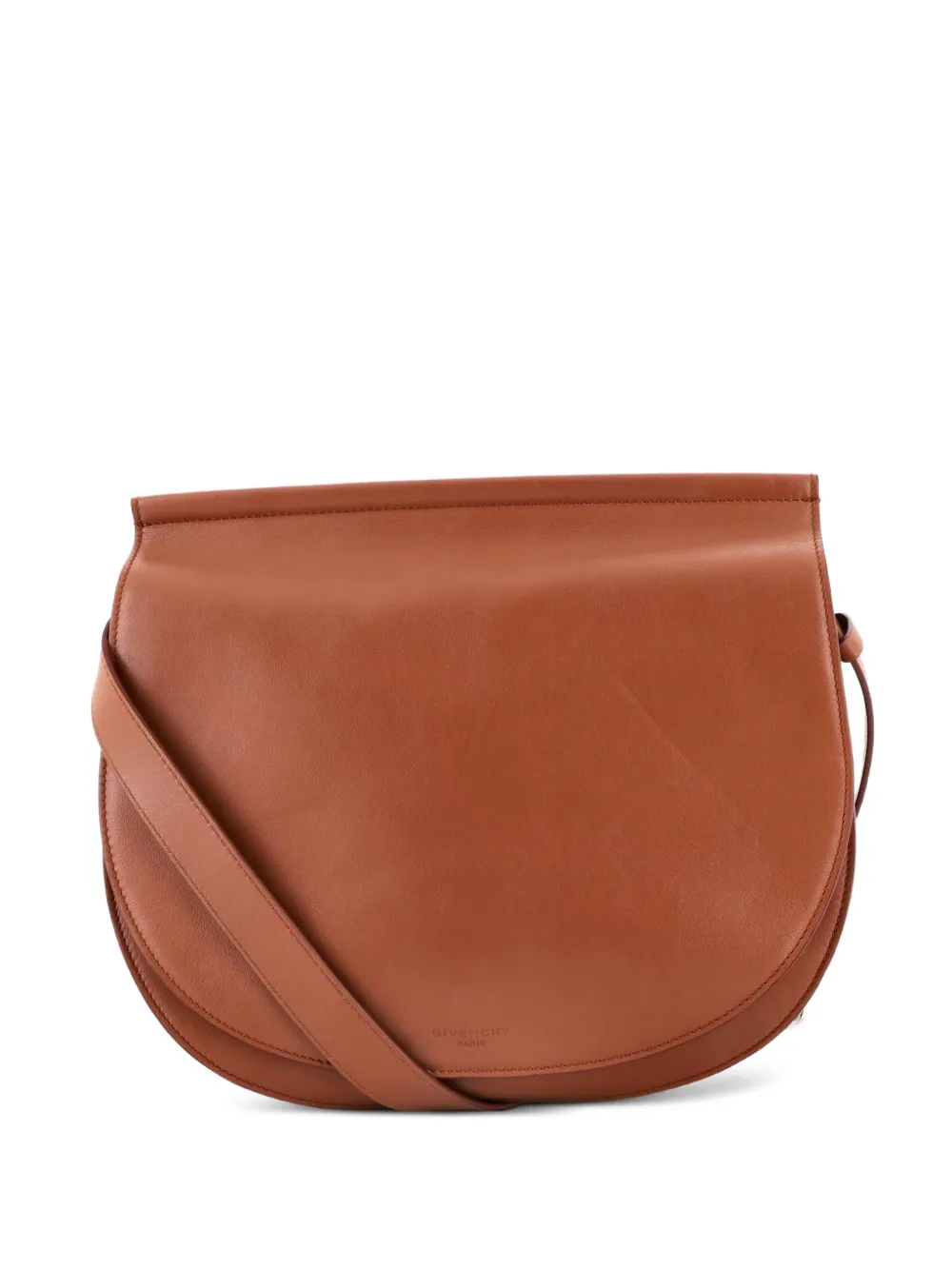 Givenchy Pre-Owned Borsa a tracolla Infinity Saddle media in pelle - Marrone