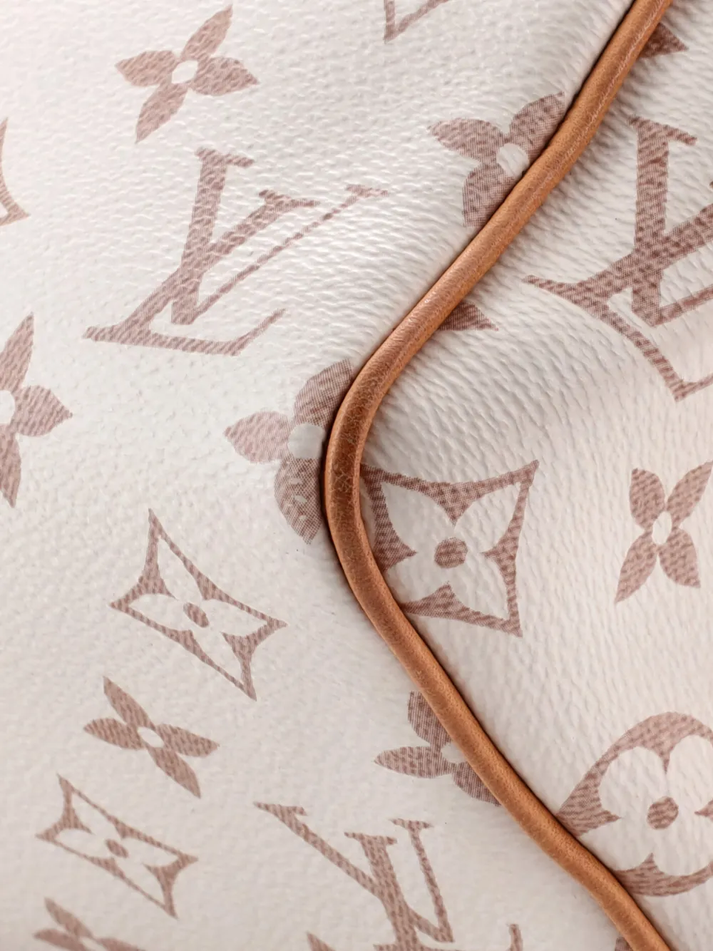 LOUIS VUITTON Pre-owned Speedy Bandouliere Bag Monogram Dune Canvas 20 Crossbody Bag In Neutral