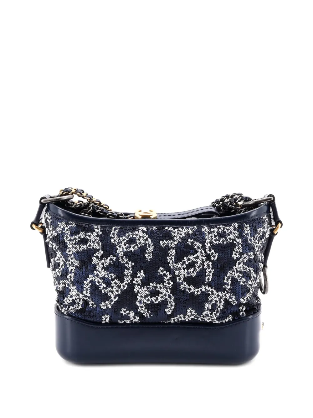 CHANEL Pre-Owned bolsa hobo Gabrielle pequeña con motivo del logo | Estilos de archivo | Image 2