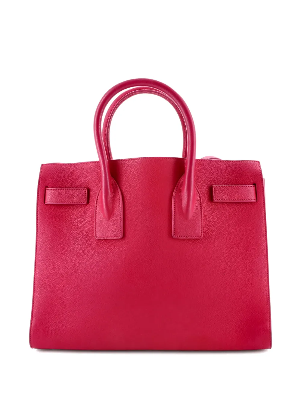 Pre-owned Saint Laurent Sac De Jour Bag Leather Small Satchel In Pink